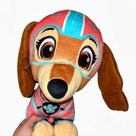 Paw Patrol Liberty Plush Pup Nigh mighty Movie Dachshund 15” glow in dark pillow - Picture 1 of 5